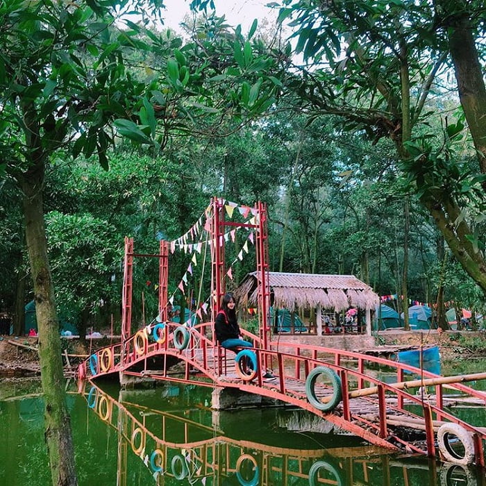 đến điểm du lịch ở Sóc Sơn vui chơi cuối tuần điểm du lịch ở Sóc Sơn - vui chơi ở hồ Đồng Quan